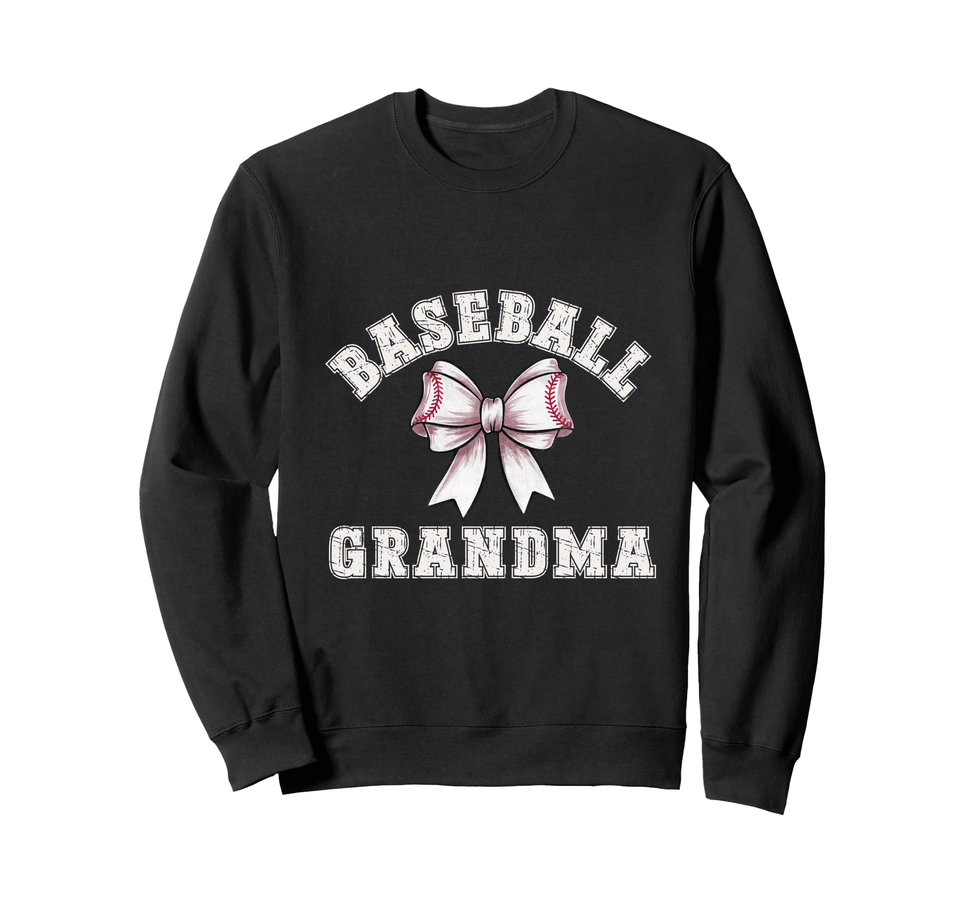 Coquette Baseball Grandma Bow Game Day Sweatshirt - Minimalist Print Unisex - T-Shirt, Sweatshirt, Hoodie