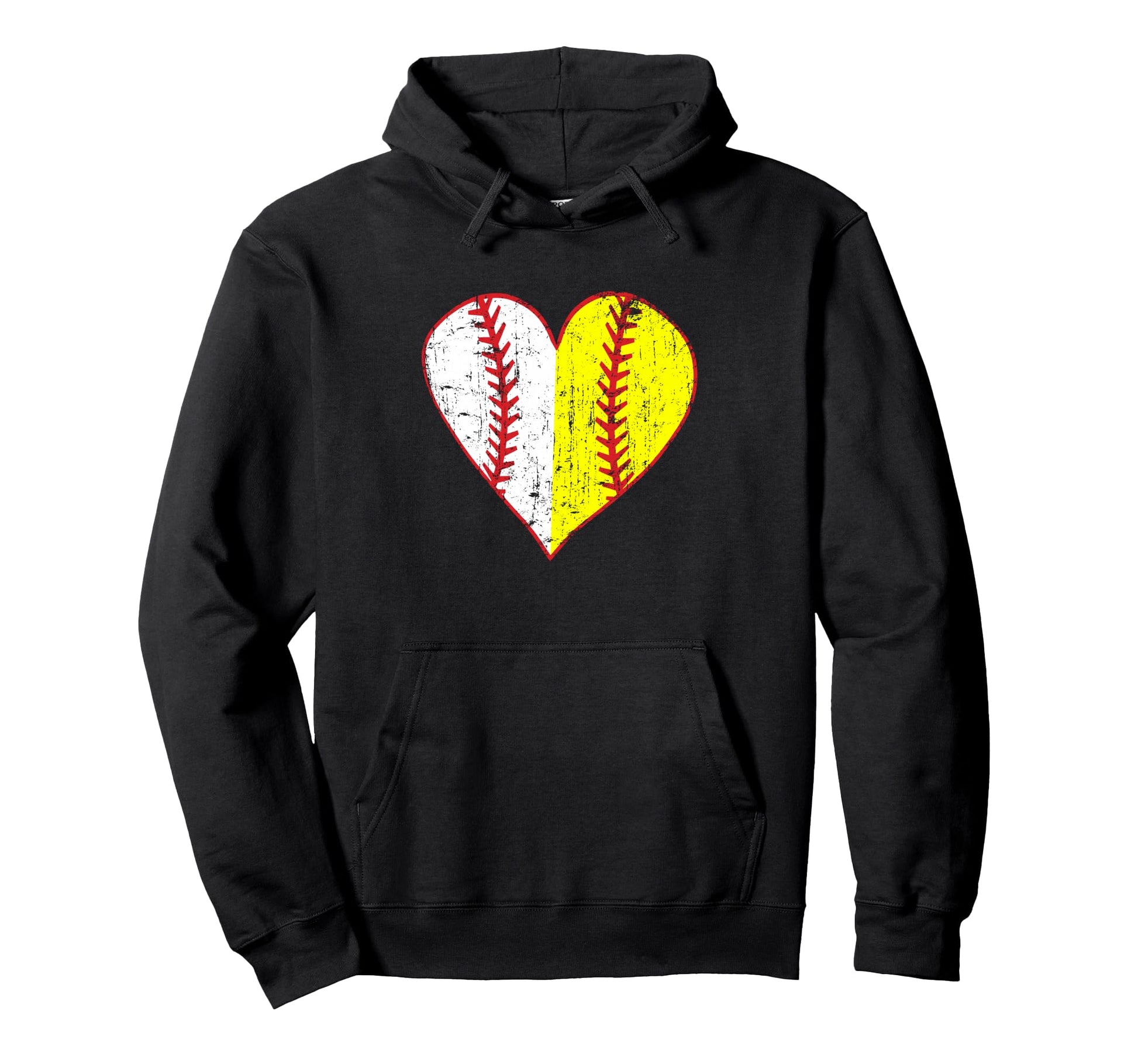 Primitive Baseball Mom Softball Hoodie - Custom Art Print for Adults - T-Shirt, Sweatshirt, Hoodie