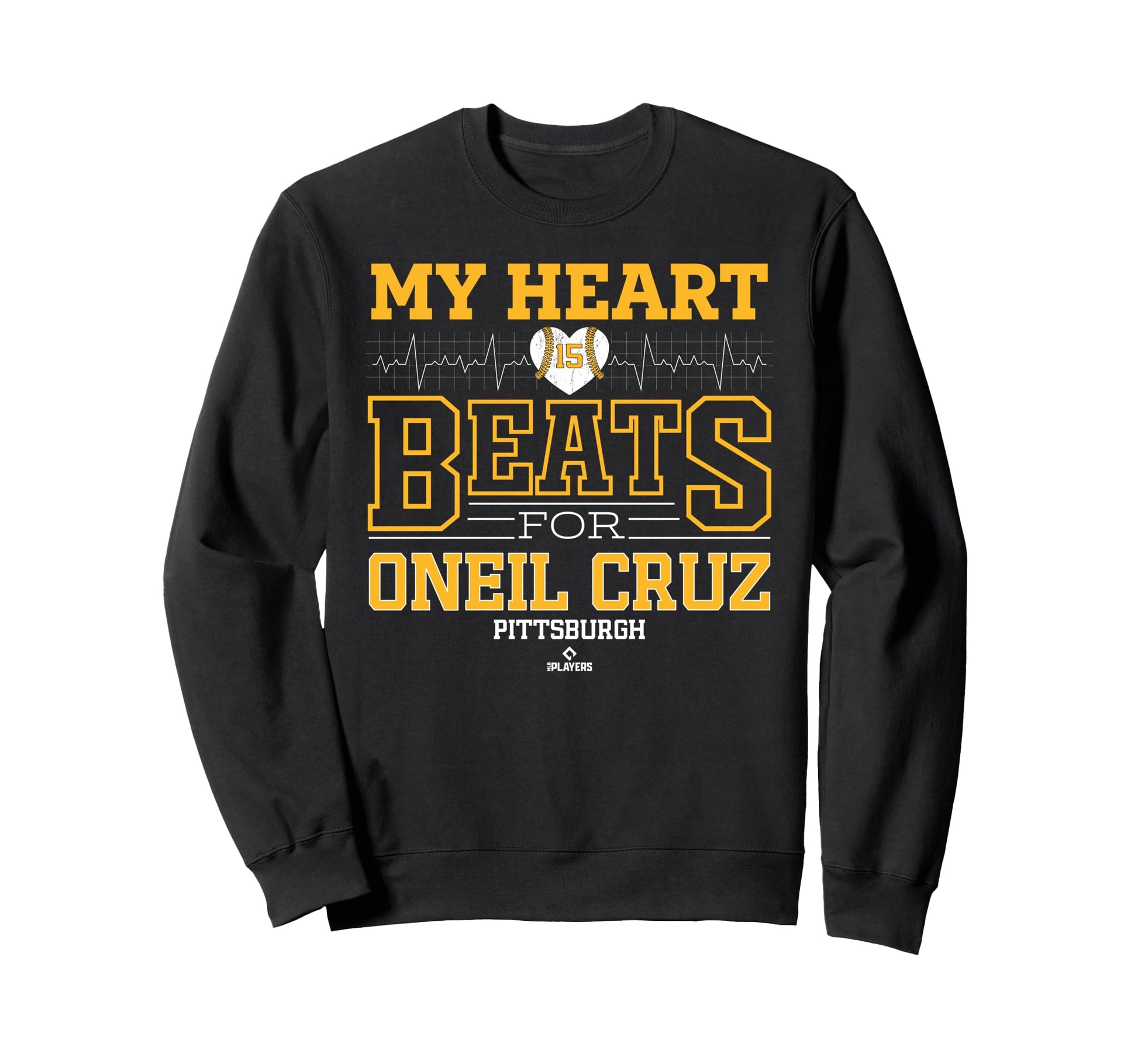 My Heart Beats Oneil Cruz Sweatshirt - Aesthetic Graphic for Adults - T-Shirt, Sweatshirt, Hoodie