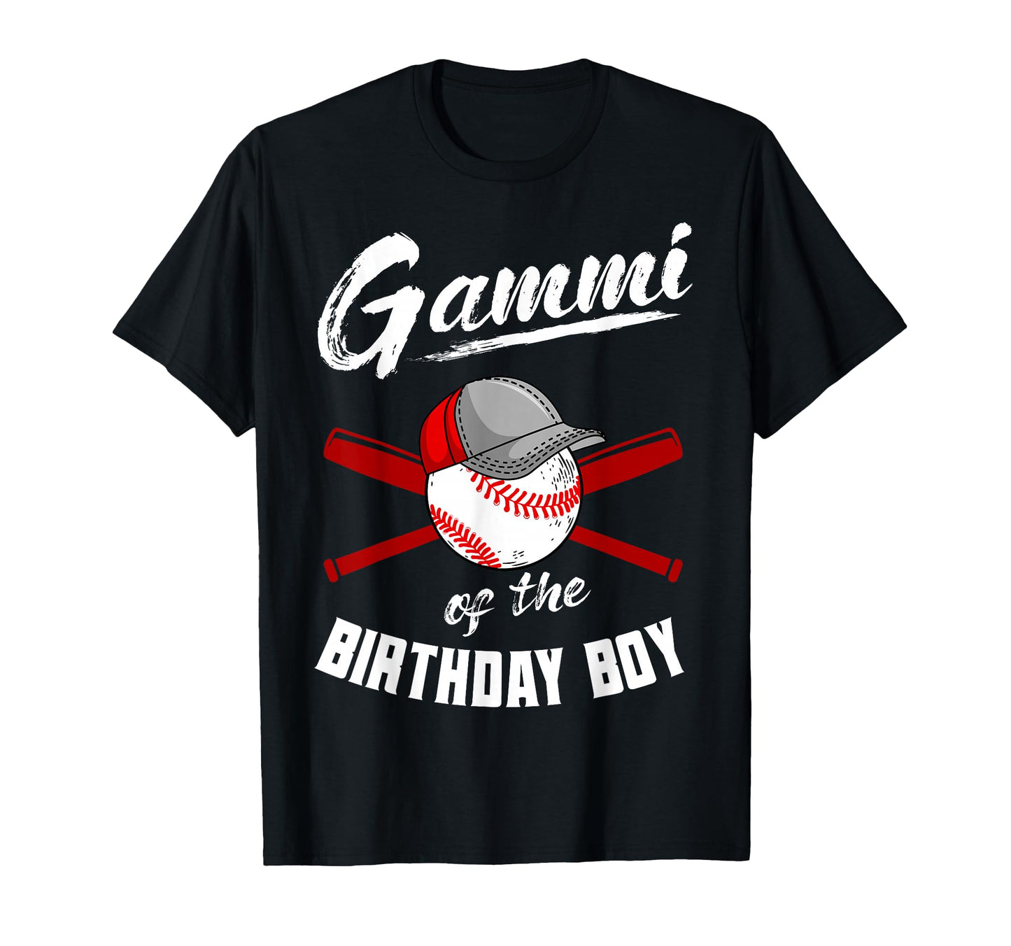 Gammi Birthday Baseball Bday Party T-Shirt - Unique Graphic for Adults - T-Shirt, Sweatshirt, Hoodie