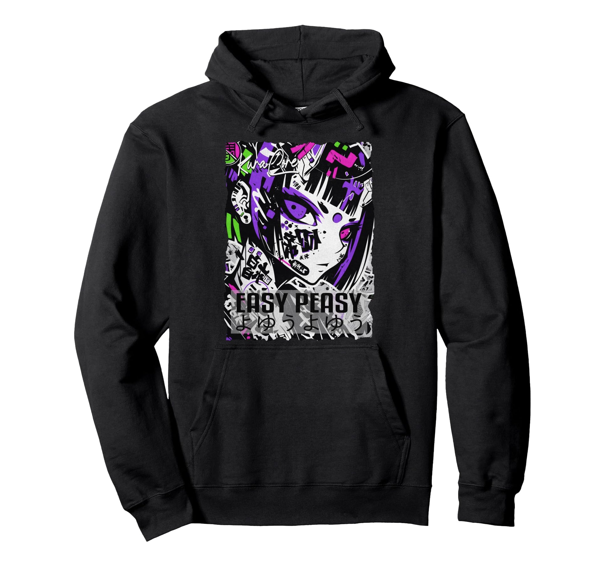 Japan Streetwear Cyberpunk Y2K Techwear Hoodie - Fun Novelty Design Unisex - T-Shirt, Sweatshirt, Hoodie
