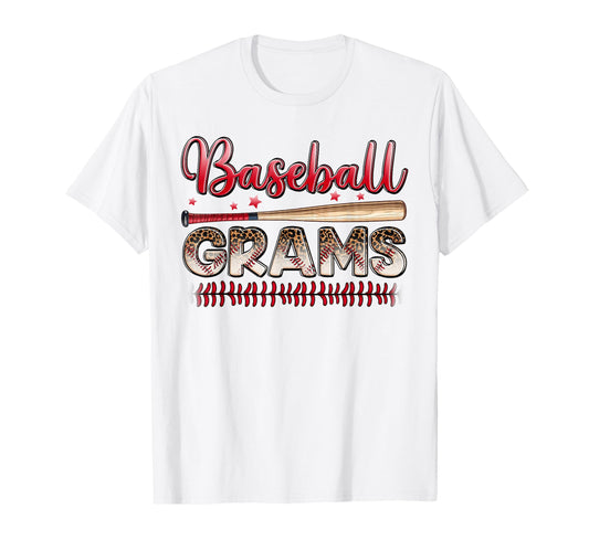 Baseball Grams Funny Leopard Baseball T-Shirt - Streetwear Style Men Women - T-Shirt, Sweatshirt, Hoodie