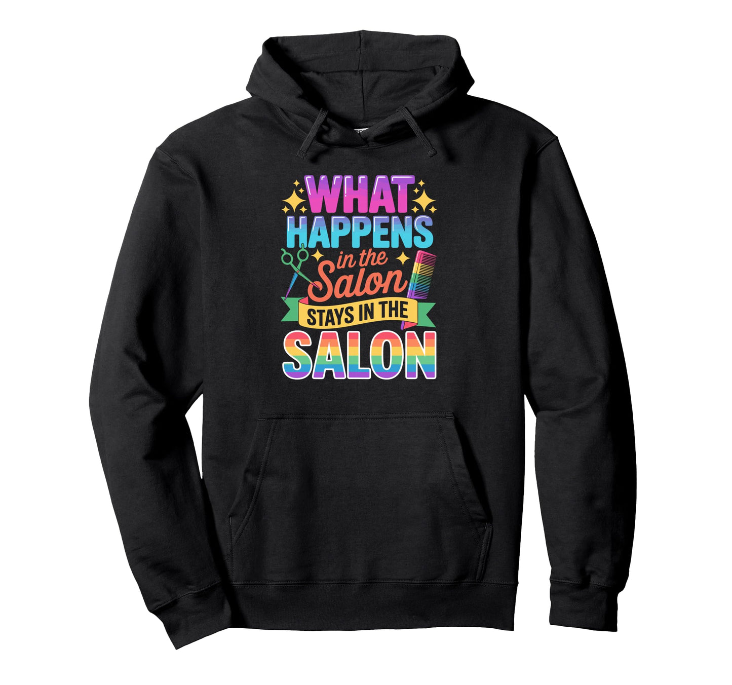 Funny Beauty Operator Salon Chair Hoodie - Casual Everyday Wear Men Women - T-Shirt, Sweatshirt, Hoodie