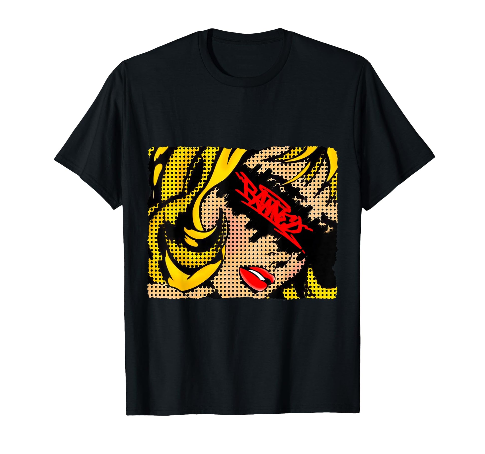 Pin Up Pop Art Comic Graffiti Tag T-Shirt - Unique Graphic for Adults - T-Shirt, Sweatshirt, Hoodie