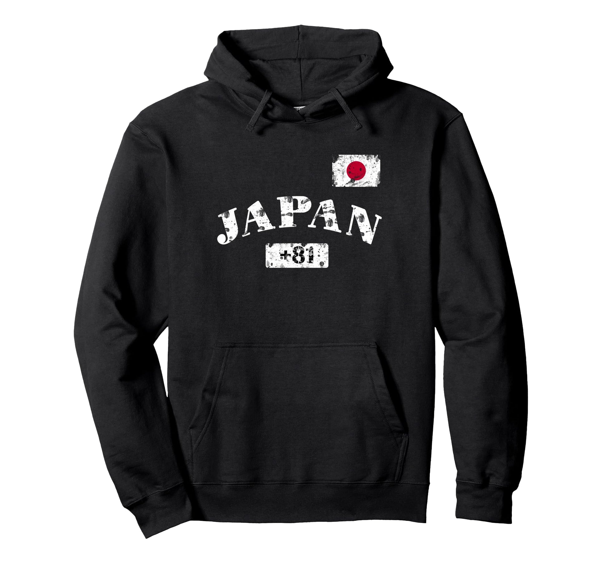 Japan 81 Land Rising Sun Nippon Pride Hoodie - Minimalist Print Men Women - T-Shirt, Sweatshirt, Hoodie