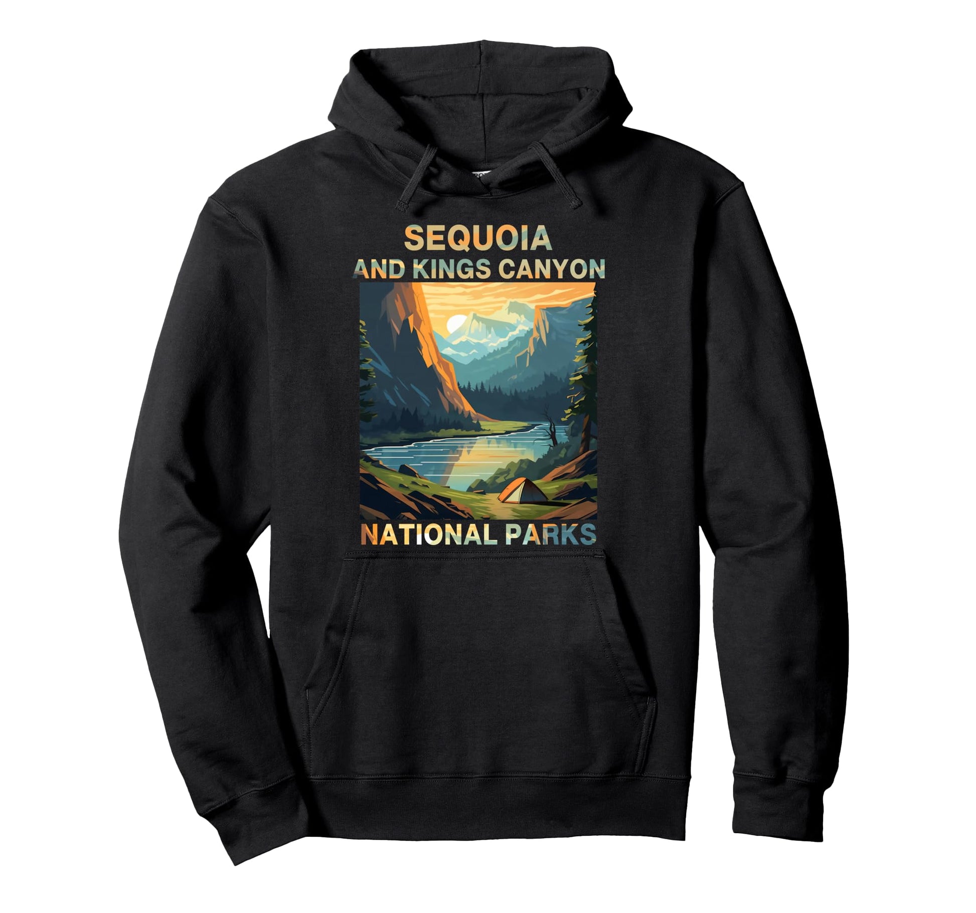 Sequoia And Kings Canyon National Parks Hoodie - Novelty Apparel Unisex - T-Shirt, Sweatshirt, Hoodie