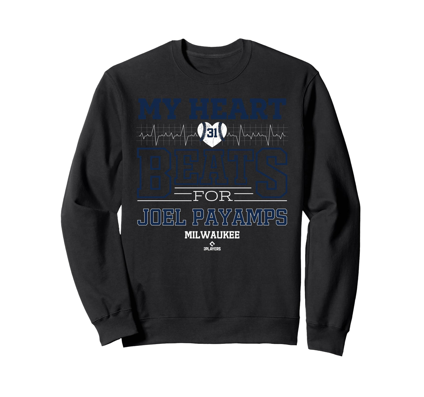 My Heart Beats Joel Payamps Sweatshirt - Trendy Graphic for Adults - T-Shirt, Sweatshirt, Hoodie
