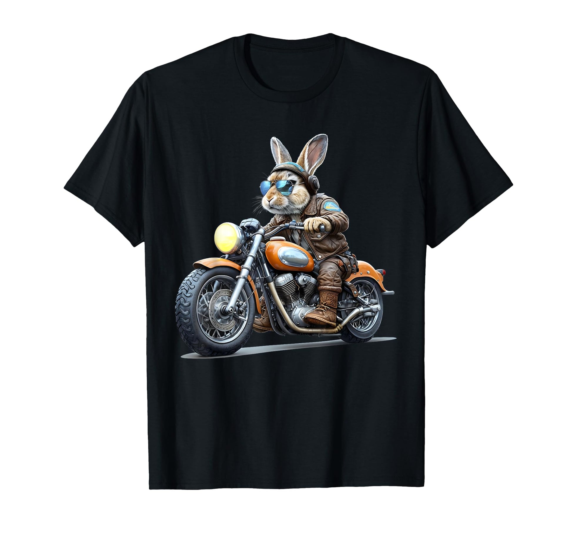 Easter Day Motorbike Bunny Rabbits T-Shirt - Unique Graphic for Adults - T-Shirt, Sweatshirt, Hoodie
