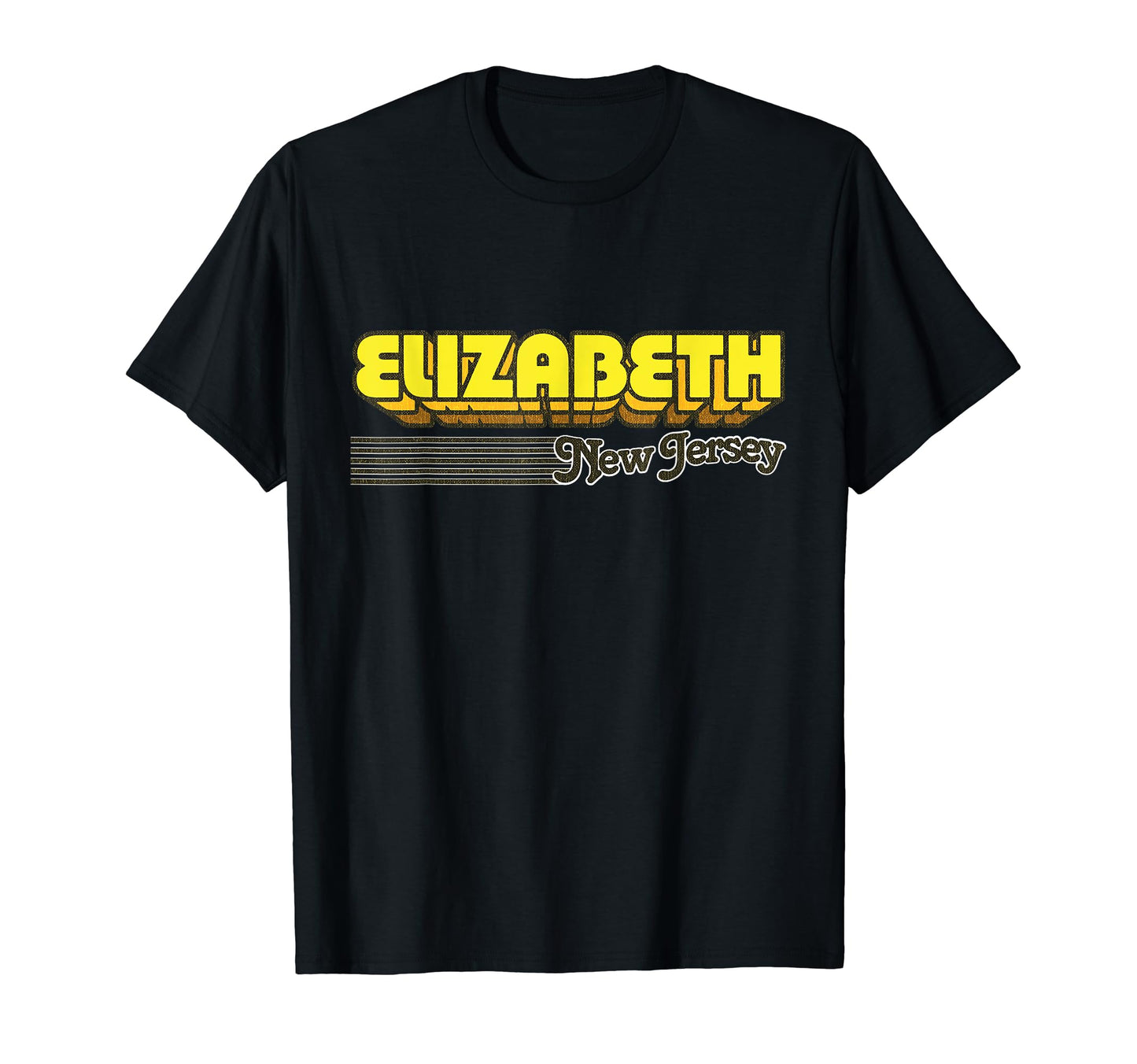 Elizabeth New Jersey Stripes T-Shirt - Novelty Apparel Men Women - T-Shirt, Sweatshirt, Hoodie