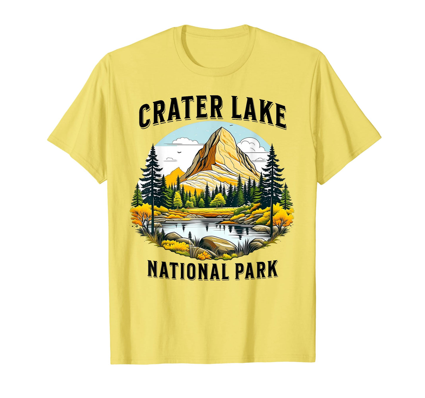 Crater Lake National Park Oregon Usa Hoodie - Casual Everyday Wear Unisex - T-Shirt, Sweatshirt, Hoodie