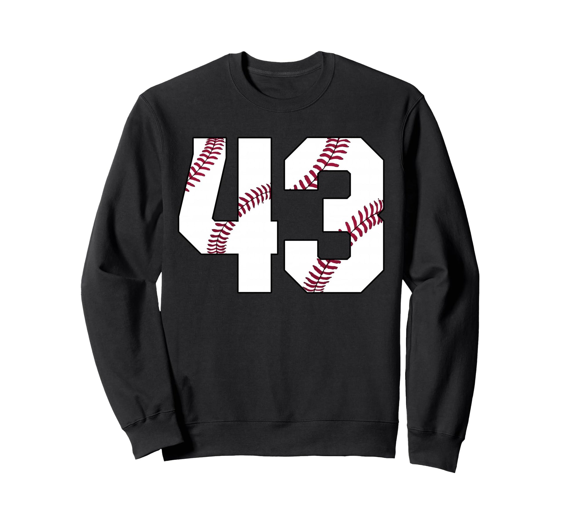 Baseball 1983 43Rd Birthday 43 Sweatshirt - Fun Novelty Design Unisex - T-Shirt, Sweatshirt, Hoodie