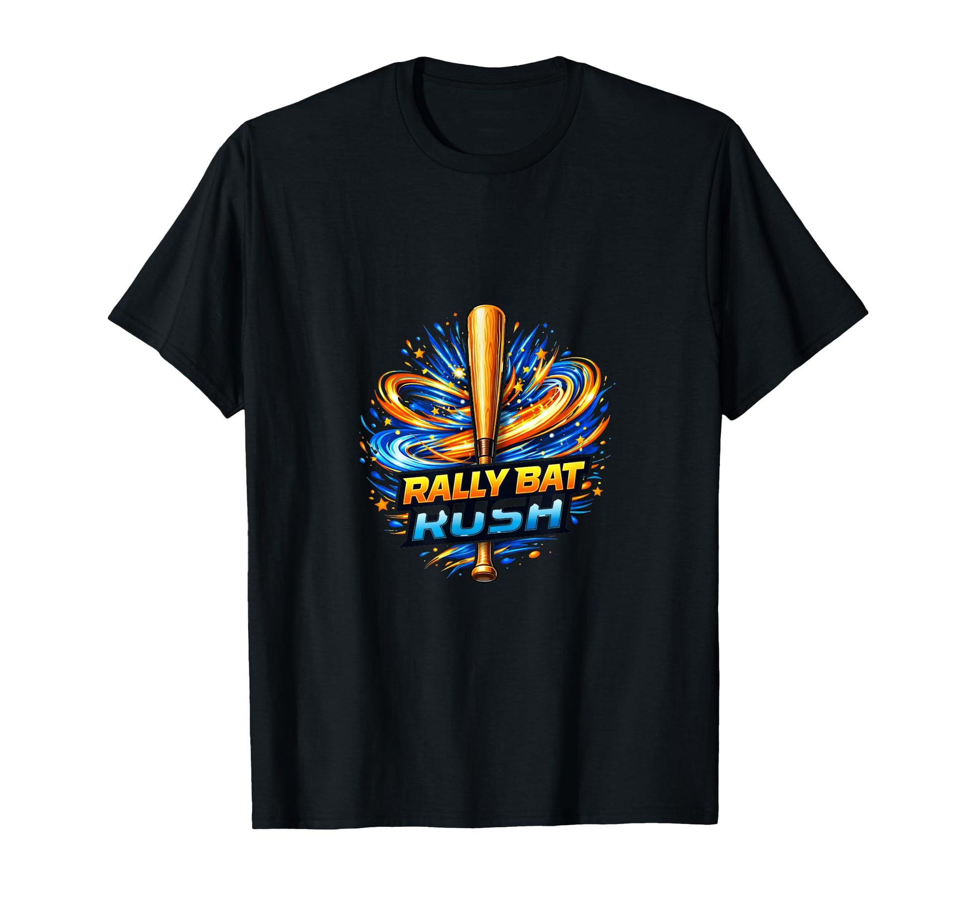 Rally Bat Rush Baseball Momentum Energy T-Shirt - Graphic Print Men Women - T-Shirt, Sweatshirt, Hoodie