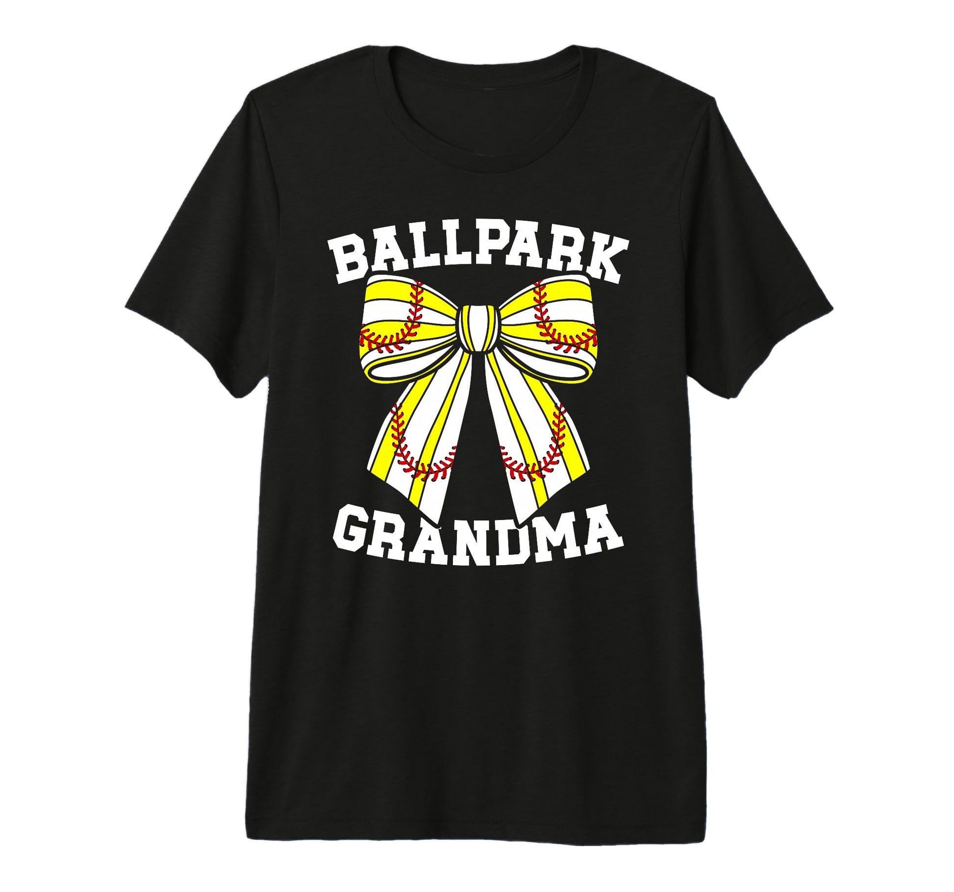 Ballpark Grandma Softball Baseball T-Shirt - Trendy Graphic Men Women - T-Shirt, Sweatshirt, Hoodie