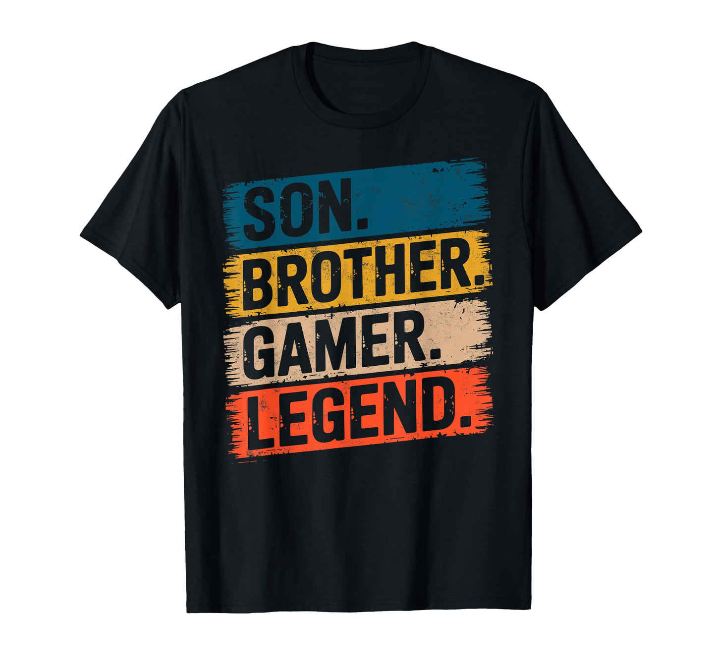 Son Brother Gamer Legend Video Game T-Shirt - Casual Everyday Wear Unisex - T-Shirt, Sweatshirt, Hoodie