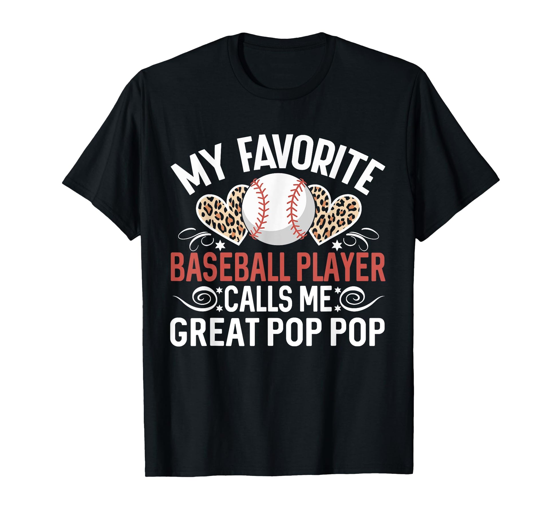 My Favorite Baseball Player Calls Me Great T-Shirt - Trendy Graphic Unisex - T-Shirt, Sweatshirt, Hoodie