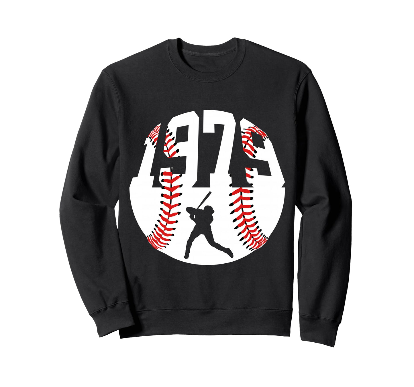 1979 Baseball 47Th Birthday Sweatshirt - Aesthetic Graphic for Adults - T-Shirt, Sweatshirt, Hoodie