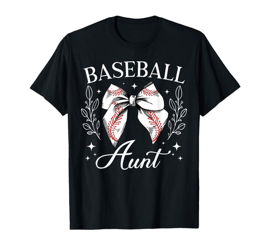 Baseball Aunt Baseball Player Aunt T-Shirt - Fun Novelty Design for Adults - T-Shirt, Sweatshirt, Hoodie