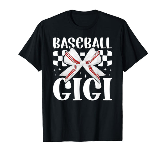Baseball Gigi Coquette Gigi Baseball T-Shirt - Trendy Graphic for Adults - T-Shirt, Sweatshirt, Hoodie