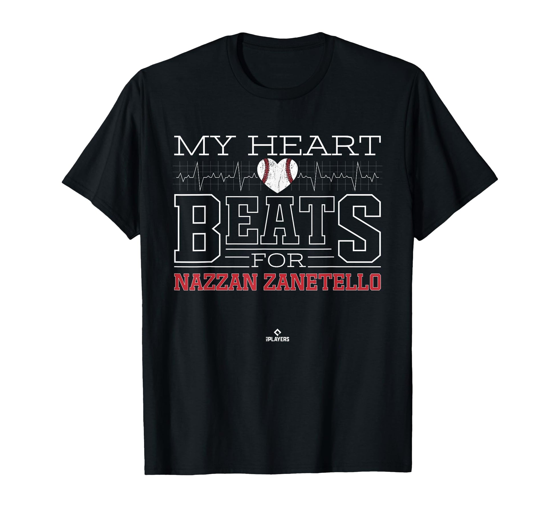 My Heart Beats Nazzan Zanetello T-Shirt - Casual Everyday Wear Unisex - T-Shirt, Sweatshirt, Hoodie
