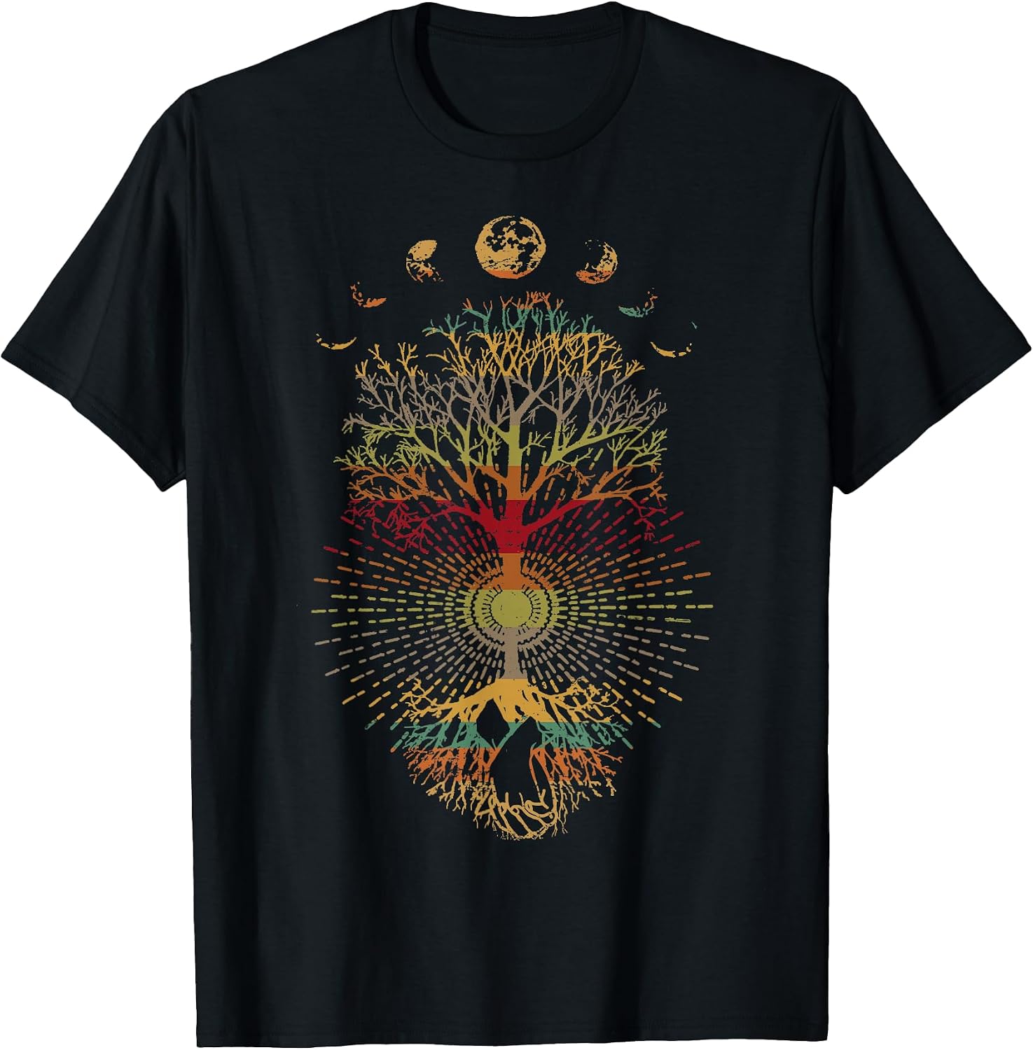 Couples Matching Tree Holding Hands Hippie - Adult & Kids T-Shirts, Sweatshirts & Hoodies apparel design preview 1
