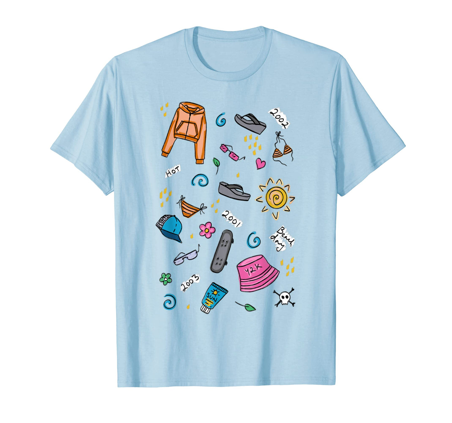 Y2K Aesthetic Room Decor 2000S Pop Punk T-Shirt - Graphic Print Men Women - T-Shirt, Sweatshirt, Hoodie