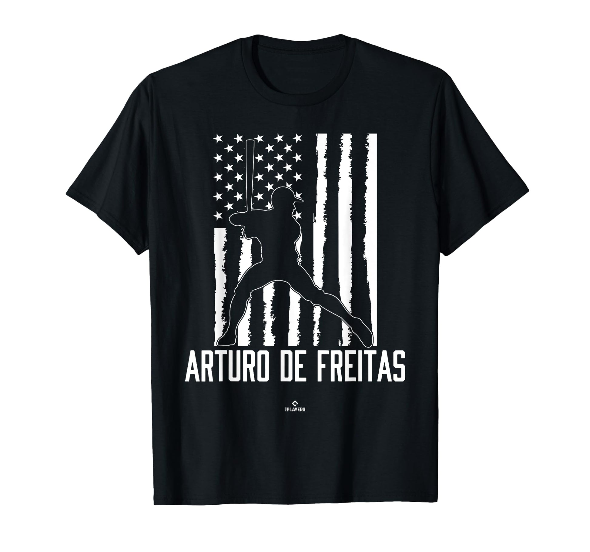 Distressed Flag Swing Arturo De T-Shirt - Minimalist Print Men Women - T-Shirt, Sweatshirt, Hoodie