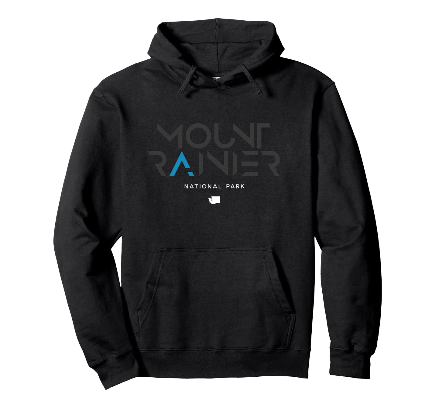 Mount Rainier National Park Washington Hoodie - Trendy Graphic Men Women - T-Shirt, Sweatshirt, Hoodie