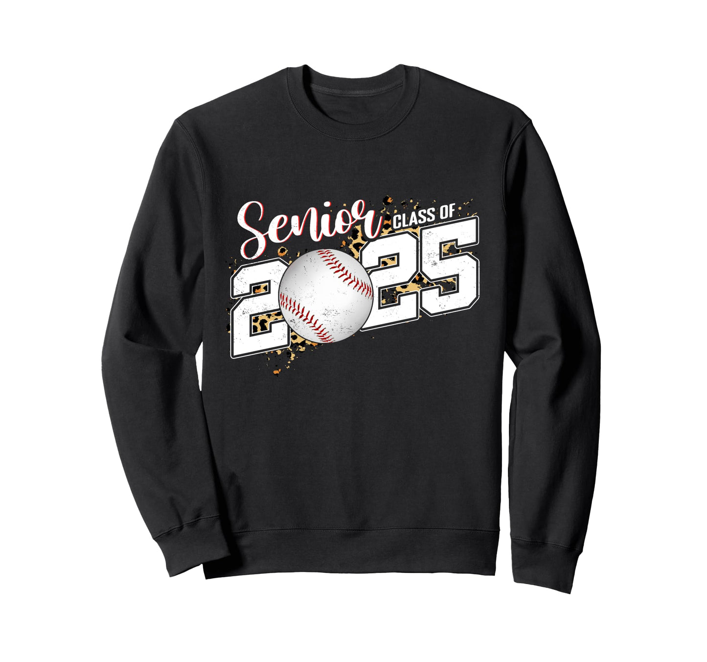 Senior Class 2025 Baseball Sweatshirt - Minimalist Print for Adults - T-Shirt, Sweatshirt, Hoodie