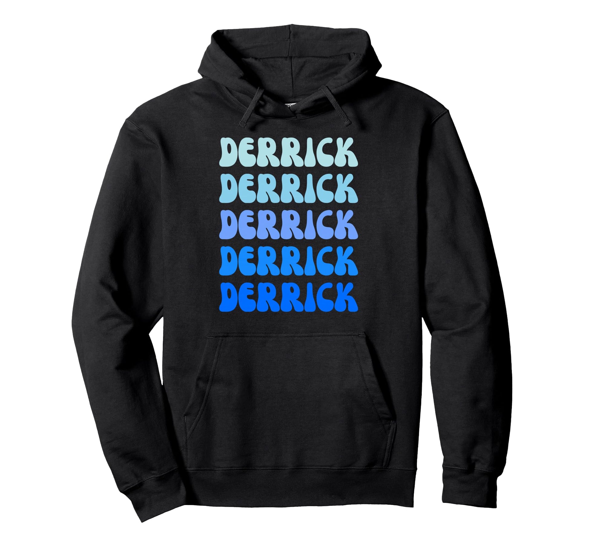 Derrick Name Stack Hoodie - Aesthetic Graphic Unisex - T-Shirt, Sweatshirt, Hoodie