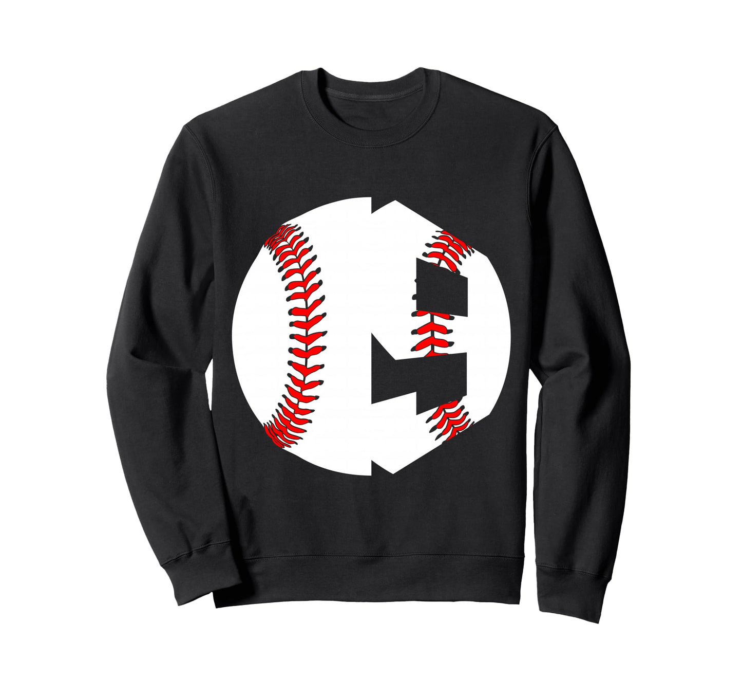 Number 9 Years Baseball 9Th Birthday Sweatshirt - Trendy Graphic Unisex - T-Shirt, Sweatshirt, Hoodie