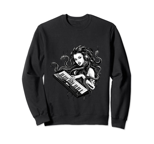 80S 90S Streetwear Rocker Medusa Sweatshirt - Streetwear Style Unisex - T-Shirt, Sweatshirt, Hoodie