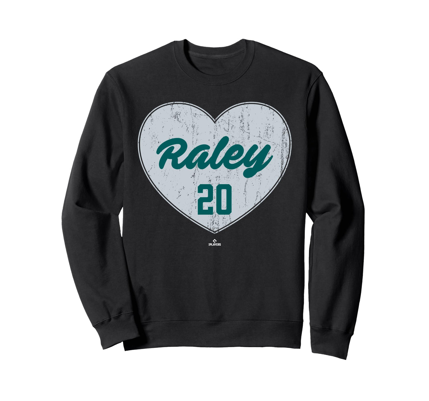 Distressed Heart Luke Raley Seattle Sweatshirt - Fun Novelty Design Unisex - T-Shirt, Sweatshirt, Hoodie