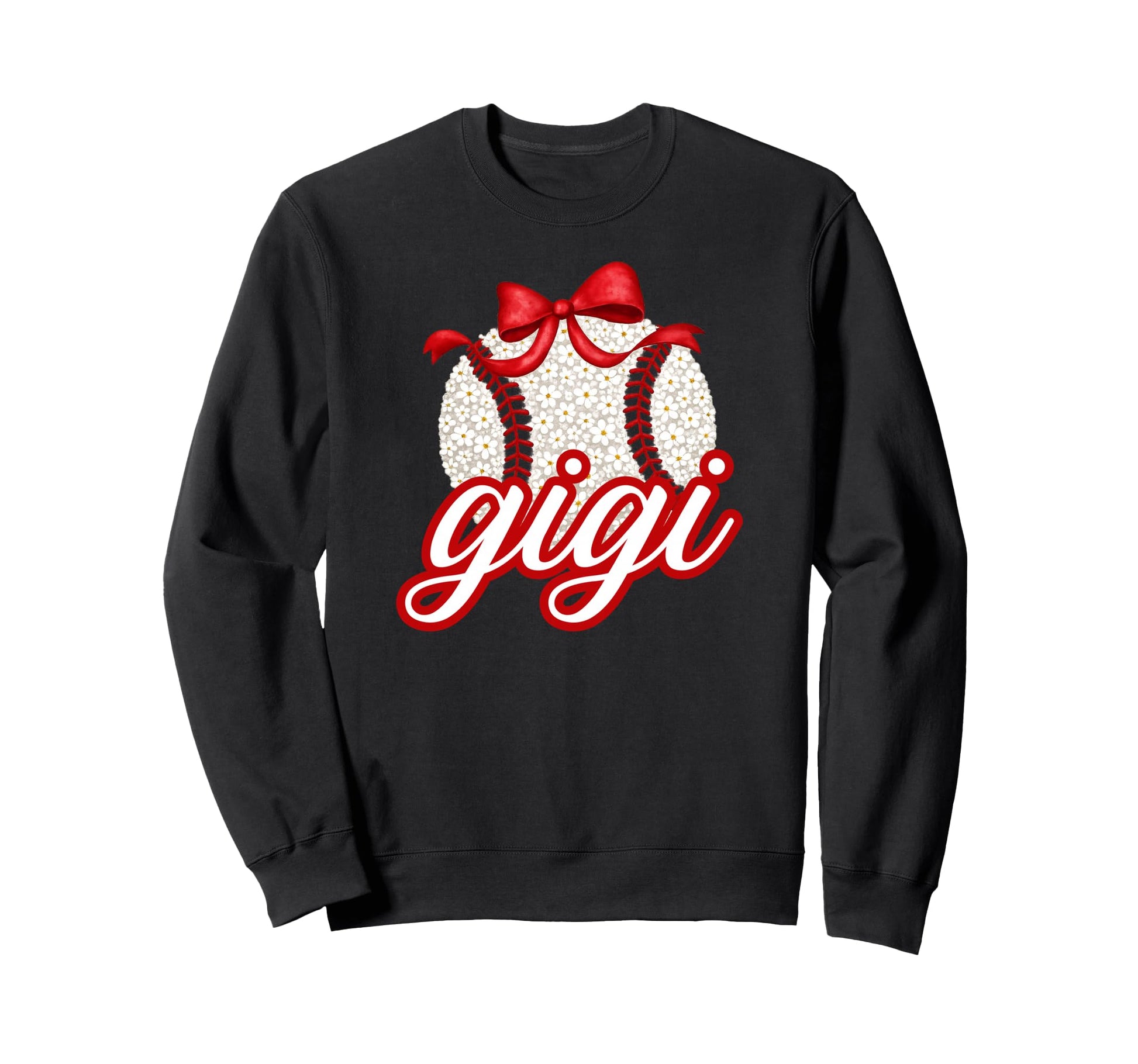 Gigi Coquette Baseball Gigi Baseball Sweatshirt - Novelty Apparel Unisex - T-Shirt, Sweatshirt, Hoodie