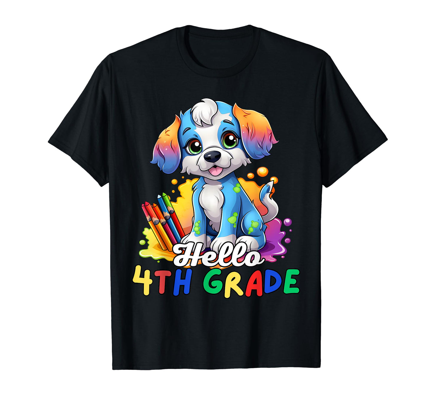 Hello 4Th Grade Back To School First Day T-Shirt - Streetwear Style Unisex - T-Shirt, Sweatshirt, Hoodie