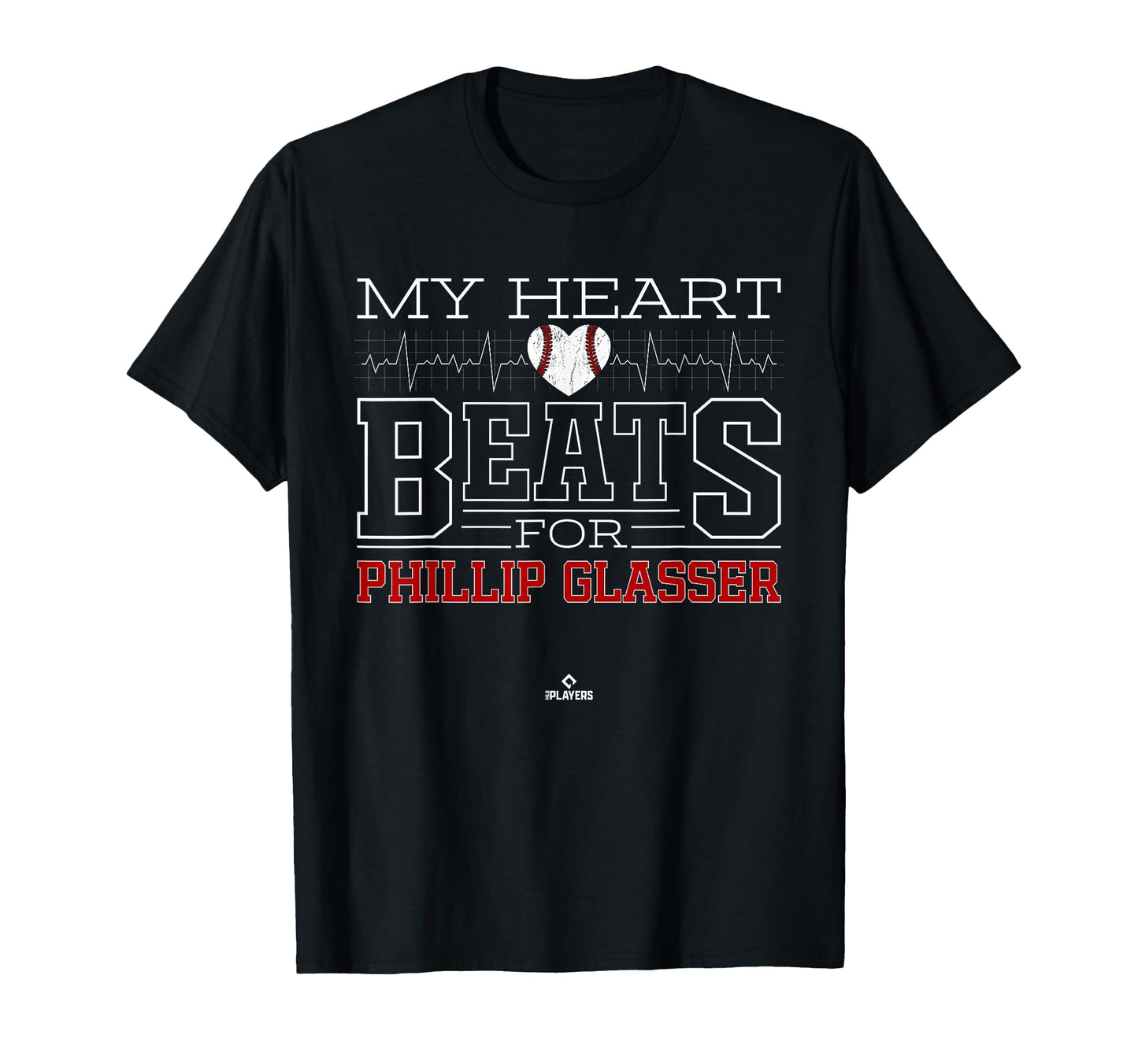 My Heart Beats Phillip Glasser T-Shirt - Minimalist Print for Adults - T-Shirt, Sweatshirt, Hoodie