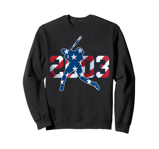 23 Years Old 2003 Baseball 23Rd Sweatshirt - Minimalist Print for Adults - T-Shirt, Sweatshirt, Hoodie