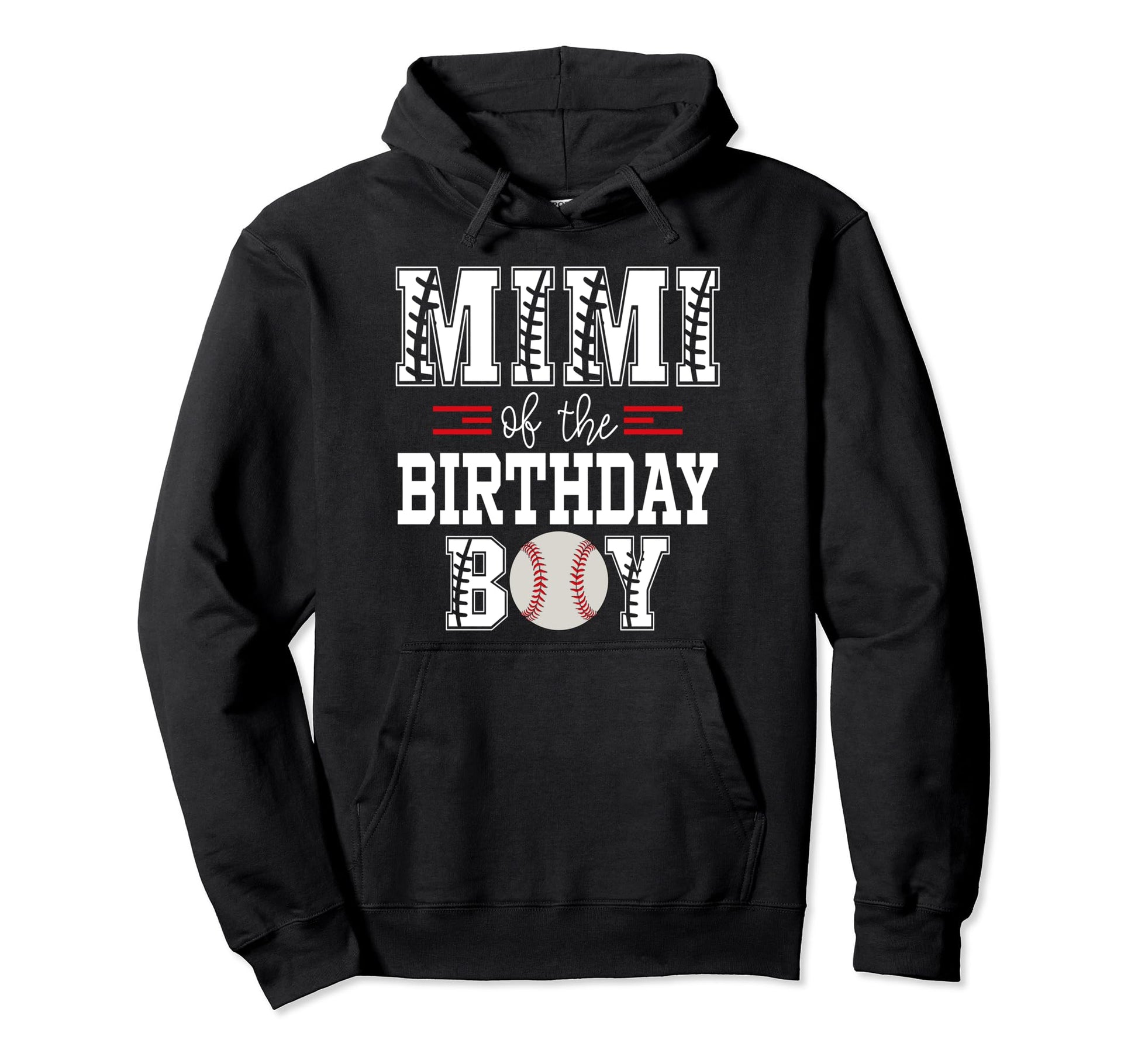 Mimi Birthday Baseball Lover Hoodie - Casual Everyday Wear for Adults - T-Shirt, Sweatshirt, Hoodie