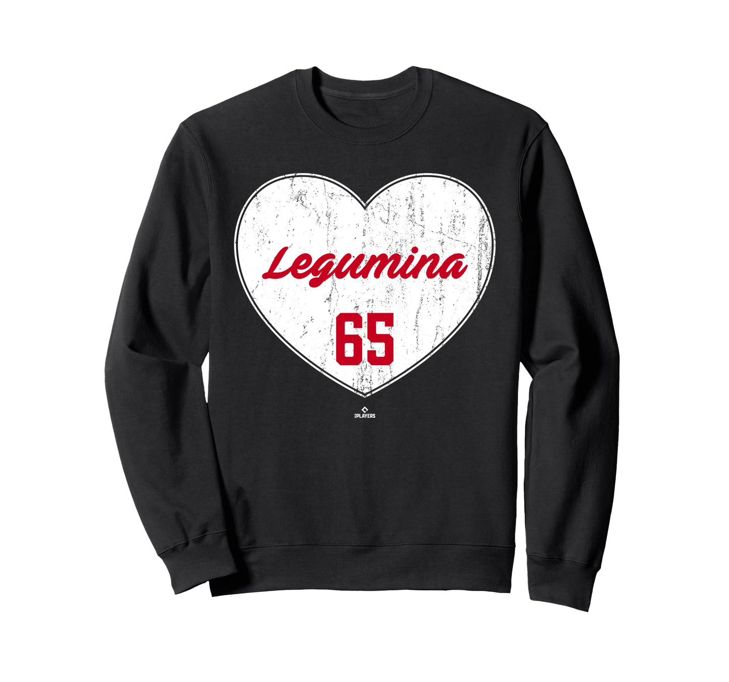 Distressed Heart Casey Legumina Sweatshirt - Streetwear Style for Adults - T-Shirt, Sweatshirt, Hoodie
