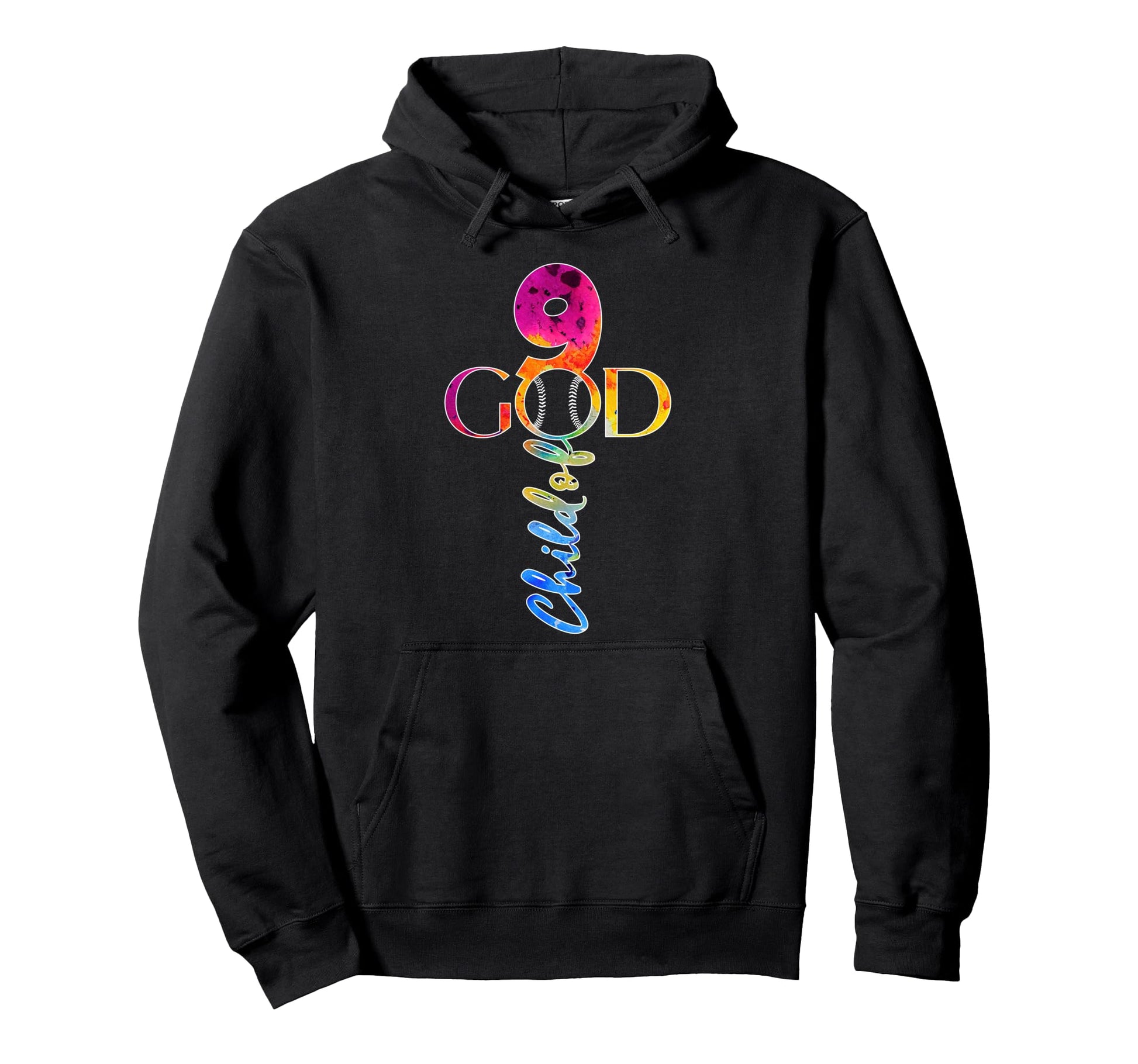 Jesus 9 Years Child God Baseball 9Th Hoodie - Graphic Print for Adults - T-Shirt, Sweatshirt, Hoodie