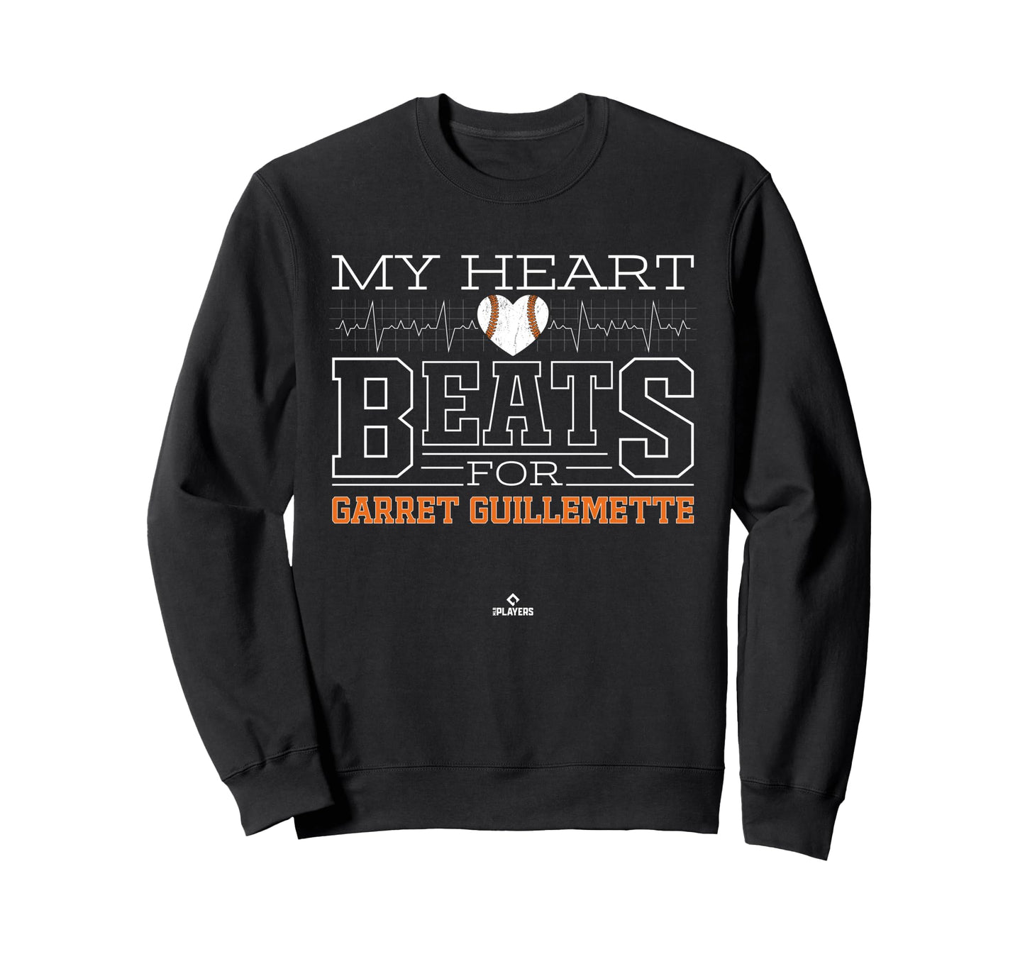 My Heart Beats Garret Sweatshirt - Fun Novelty Design for Adults - T-Shirt, Sweatshirt, Hoodie