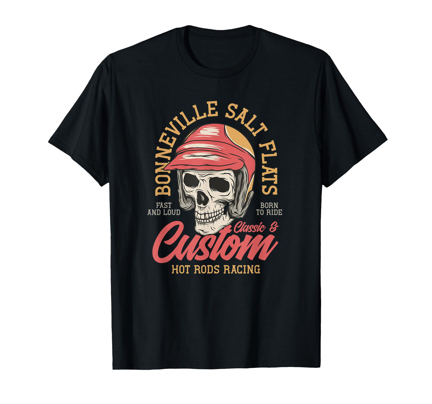 Hot Rod Costum Garage Skeleton Old T-Shirt - Minimalist Print Unisex - T-Shirt, Sweatshirt, Hoodie