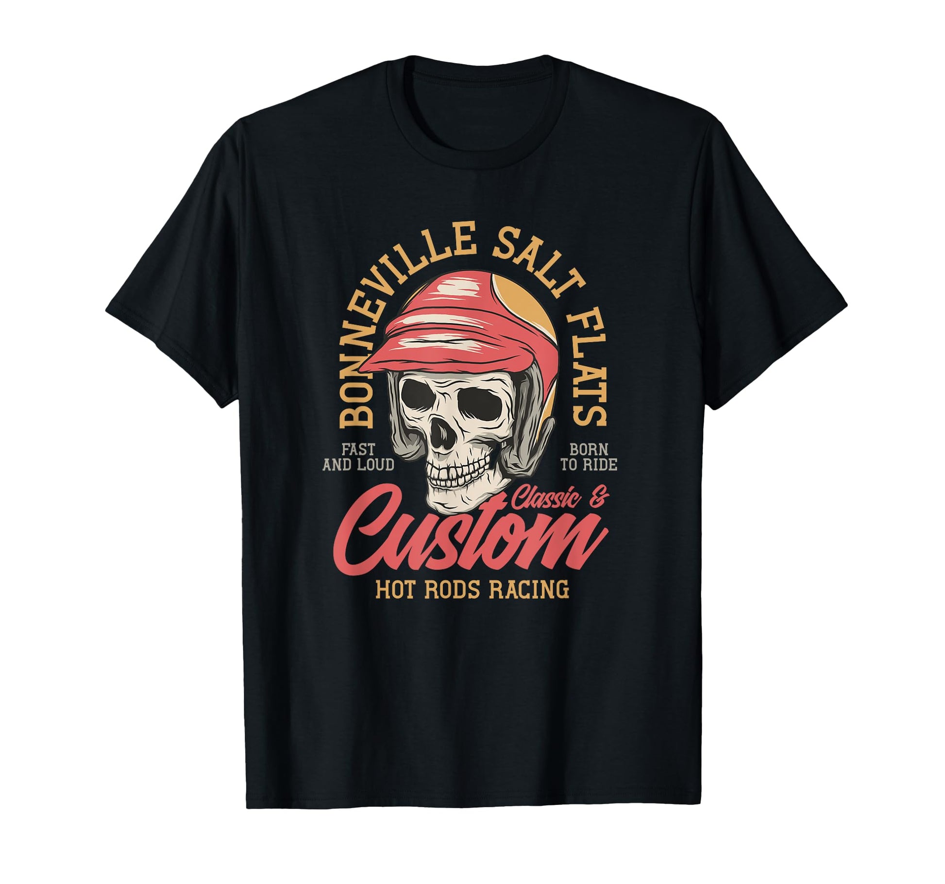 Hot Rod Costum Garage Skeleton Old T-Shirt - Minimalist Print Unisex - T-Shirt, Sweatshirt, Hoodie
