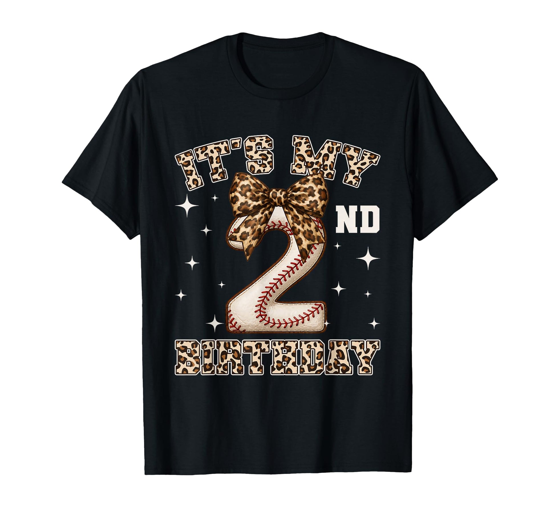 Its My 2Nd Birthday Baseball 2 Year Old T-Shirt - Aesthetic Graphic Unisex - T-Shirt, Sweatshirt, Hoodie
