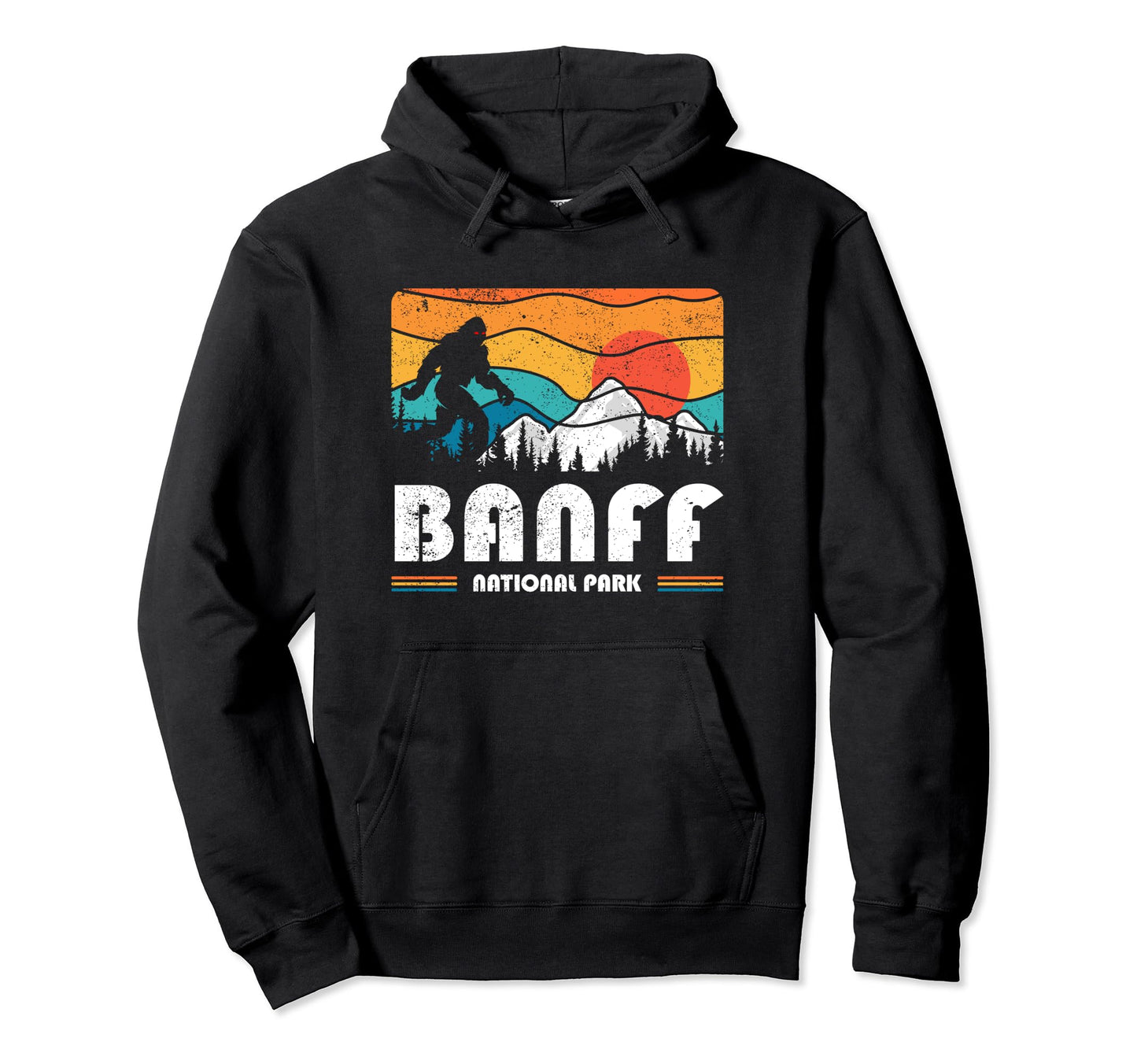 Banff Canadian National Park Hoodie - Casual Everyday Wear for Adults - T-Shirt, Sweatshirt, Hoodie