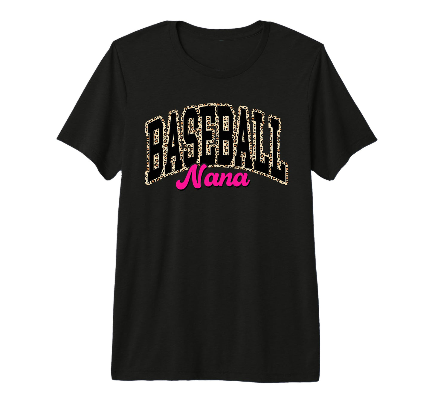 Baseball Nana Leopard Baseball Nana Life T-Shirt - Streetwear Style Unisex - T-Shirt, Sweatshirt, Hoodie