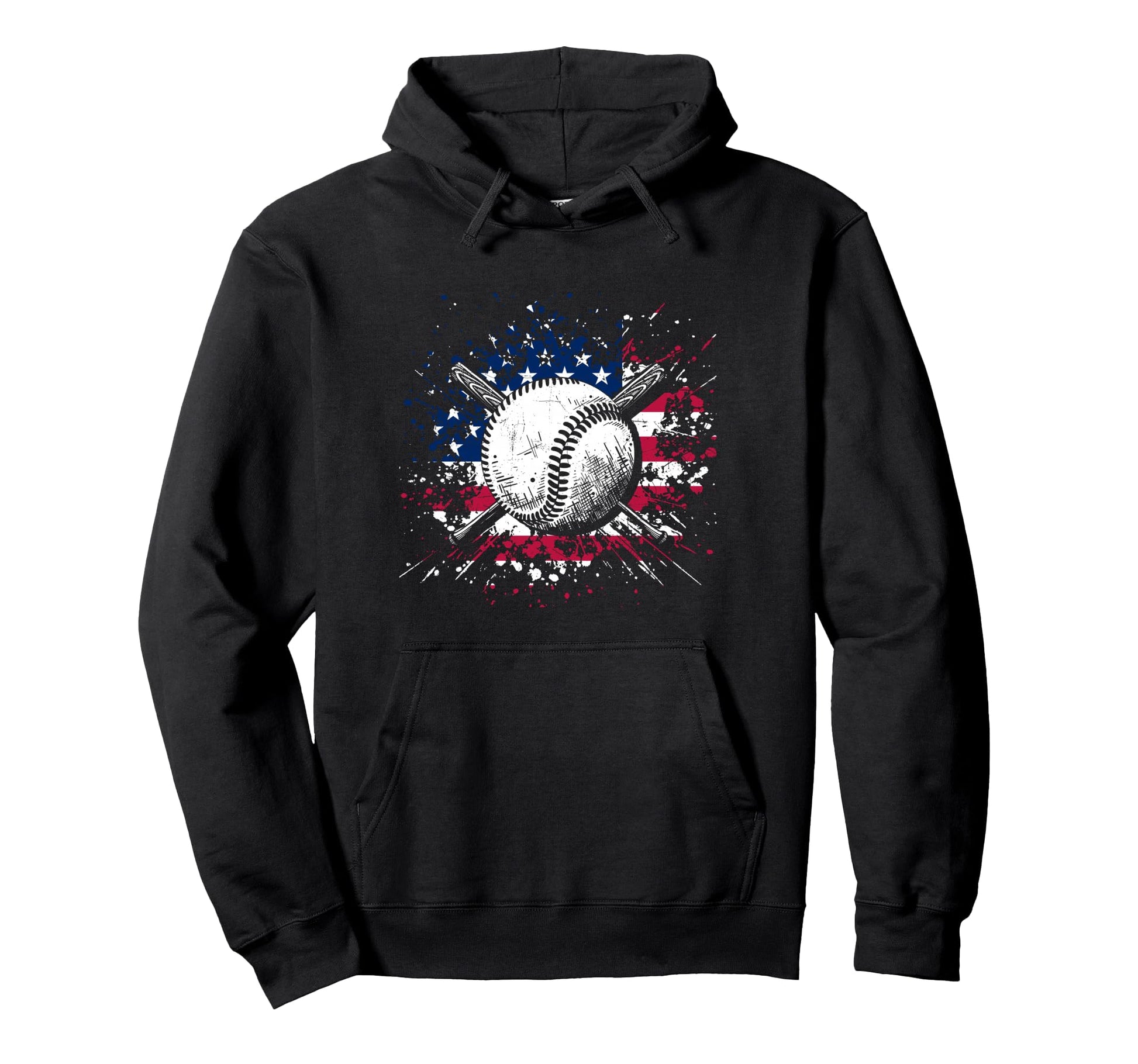 American Baseball Usa Flag Collection T-Shirt - Streetwear Style Men Women - T-Shirt, Sweatshirt, Hoodie