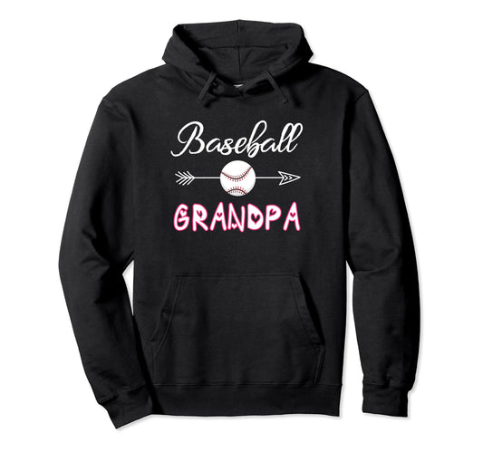 Baseball Grandpa Birthday Sport Hoodie - Streetwear Style Men Women - T-Shirt, Sweatshirt, Hoodie