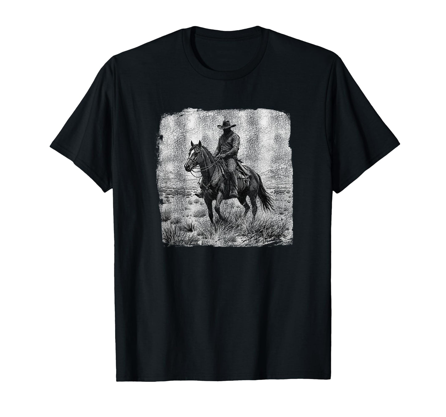 Cowboy Western T-Shirt - Aesthetic Graphic for Adults - T-Shirt, Sweatshirt, Hoodie