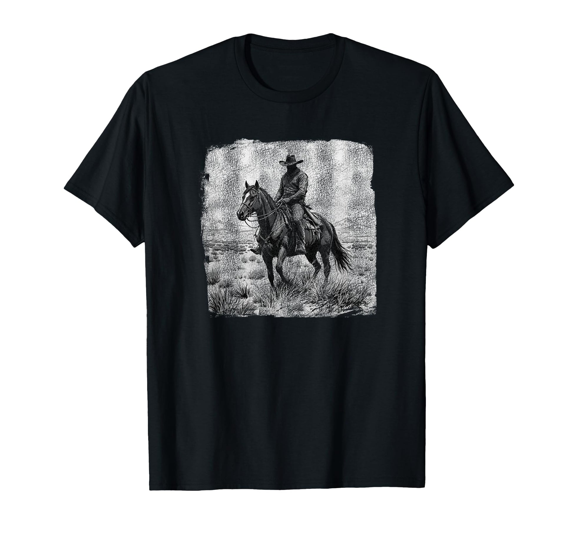 Cowboy Western T-Shirt - Aesthetic Graphic for Adults - T-Shirt, Sweatshirt, Hoodie