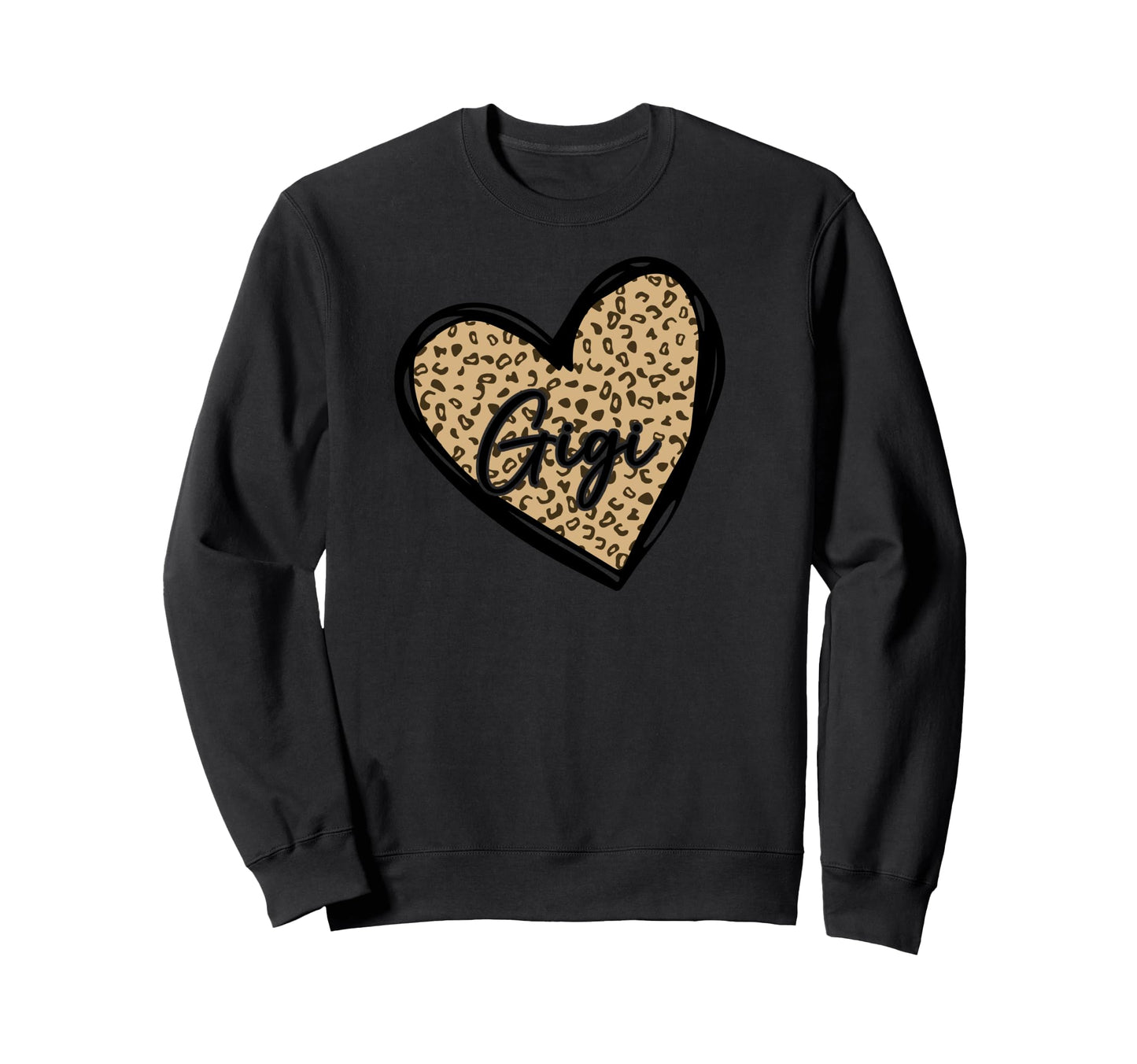 Gigi Shirts Womens Leopard Mom Cheetah Sweatshirt - Graphic Print Unisex - T-Shirt, Sweatshirt, Hoodie